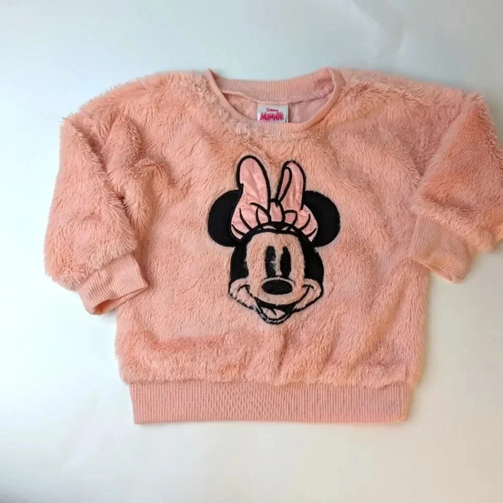 Disney Minnie Mouse Fleece Sweater/ 18 mths.